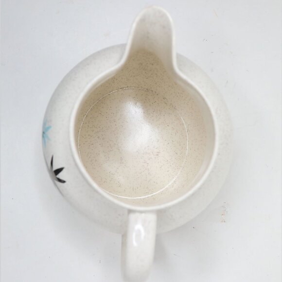 VINTAGE Myott’s Safari Silent Night Pattern Atomic Starburst Ceramic Jug Pitcher - Picture 10 of 12
